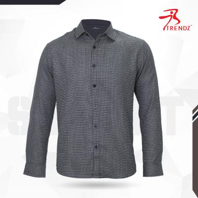 TRENDZ MENS  SHIRT L/SLEEVE CASUAL